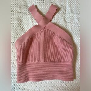 Abercrombie & Fitch Cropped Cross Tank Top